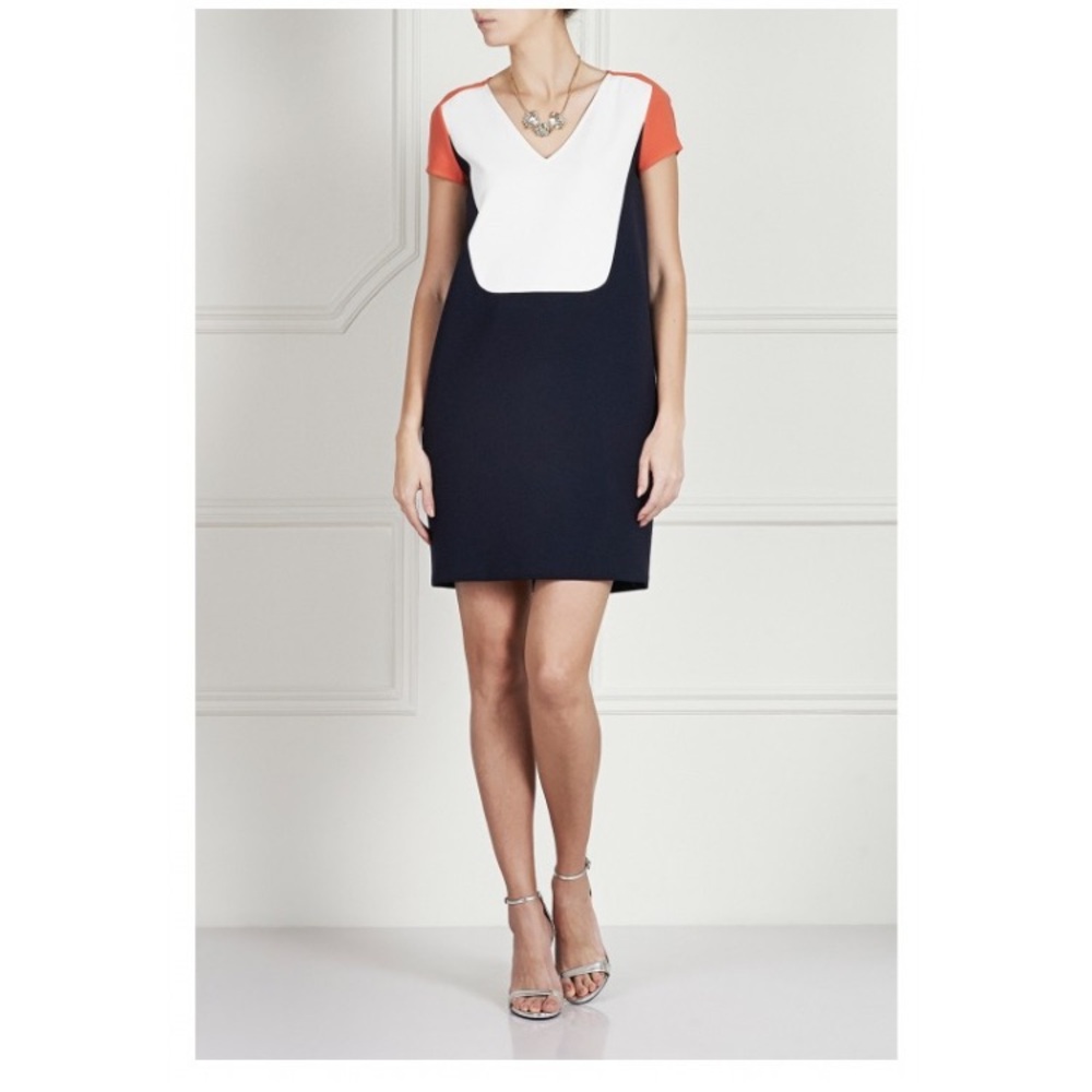 Tara Jarmon Color Block Dress- Size 36